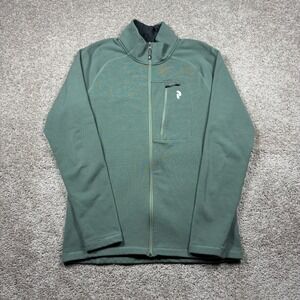 Peak Performance Waitara Z Mens XL Full Zip Fleece Jacket Sage Green G55184047